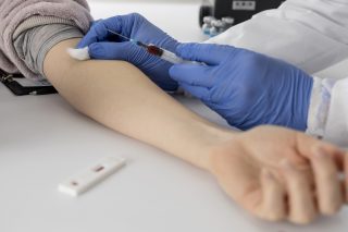 Free home blood sample collection